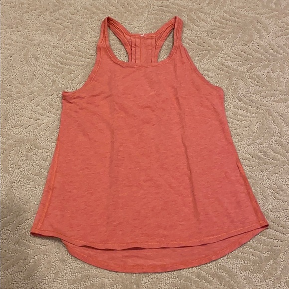 Lululemon Yogi Everyday Tank Heathered Cape Red 4 - Picture 6 of 9